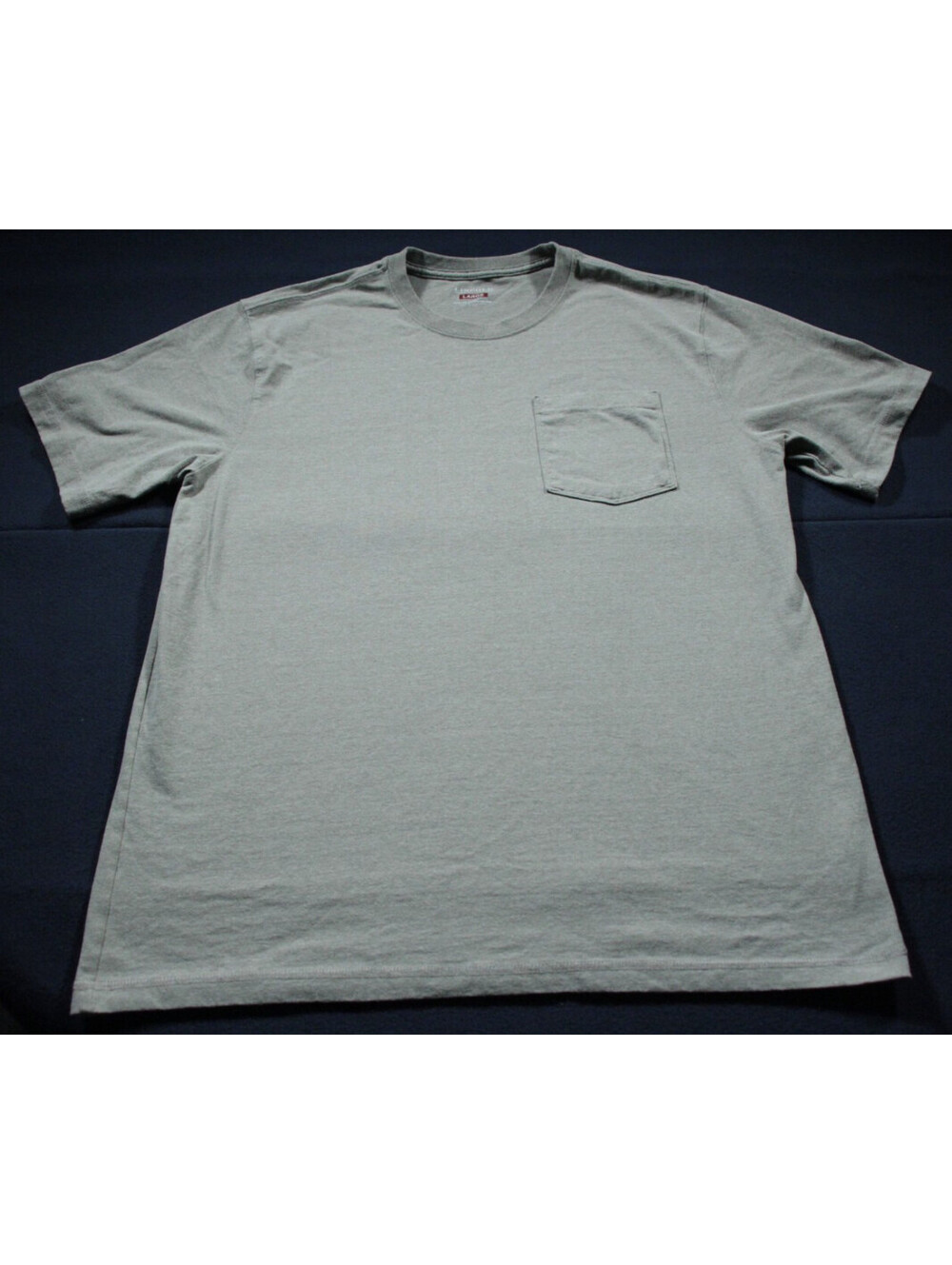 Men's Lincoln Outfitters Pocket T-Shirt Gray Shirt L